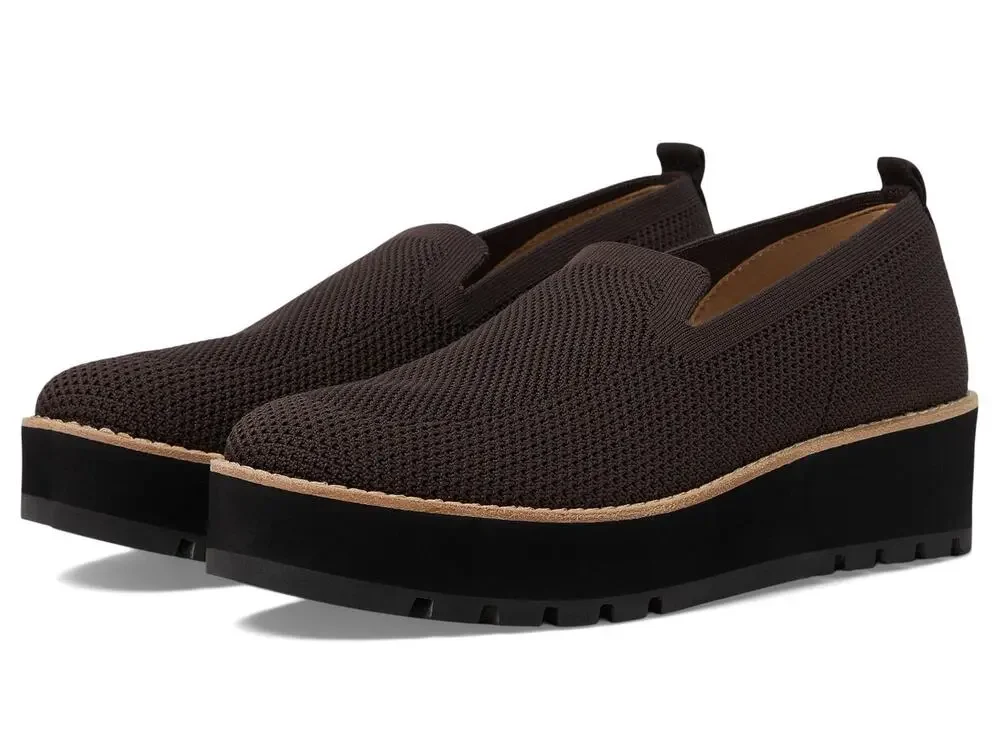 EILEEN FISHER WOMENS ERGOS CHOCOLATE 9 MEDIUM